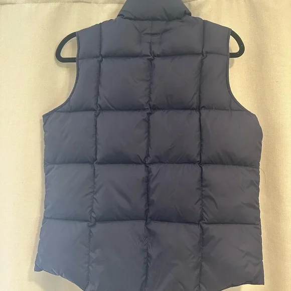Lands' End Blue Quilted Puffer Vest - Picture 2 of 3